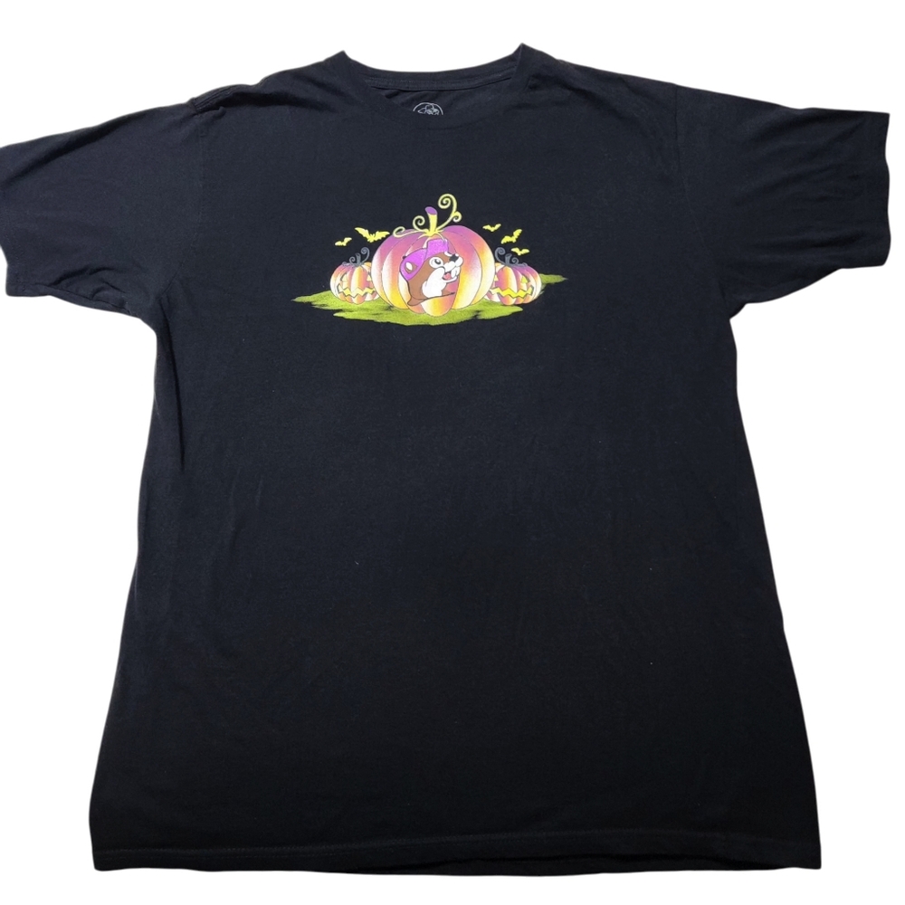 Buc-ee's Halloween Black Graphic Short Sleeve T-shirt